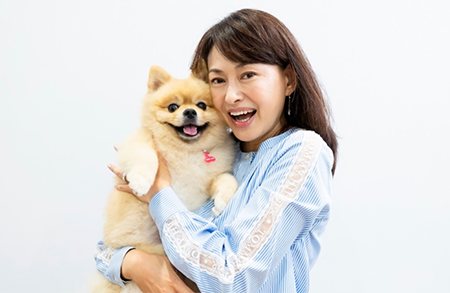 田中美奈子さん犬